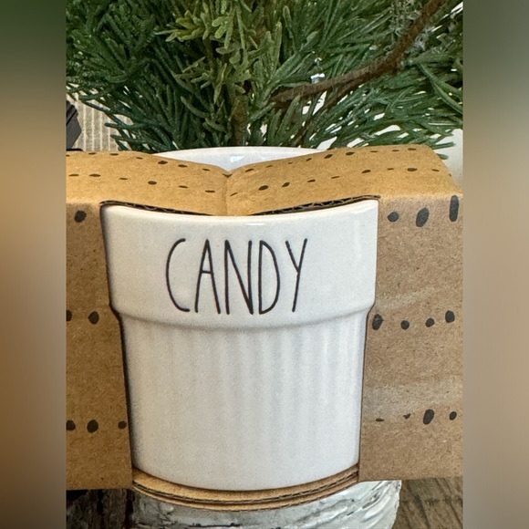 ✨ Brand NEW in Box Rae Dunn Set of 4 Ramekins- NUTS SPRINKLES CHERRIES CANDY ✨ - Picture 5 of 11